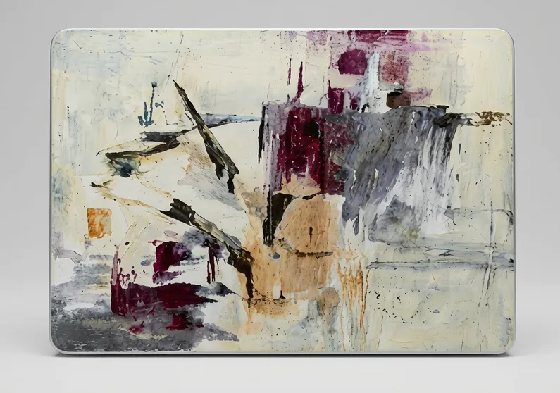 Abstract Bird Art Laptop Sticker Set – Scratch Resistant