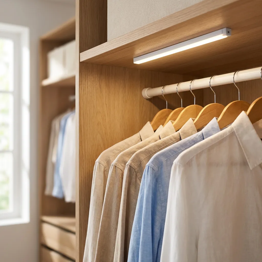 Motion Sensor LED Cabinet Light Rechargeable Wireless - Image 2