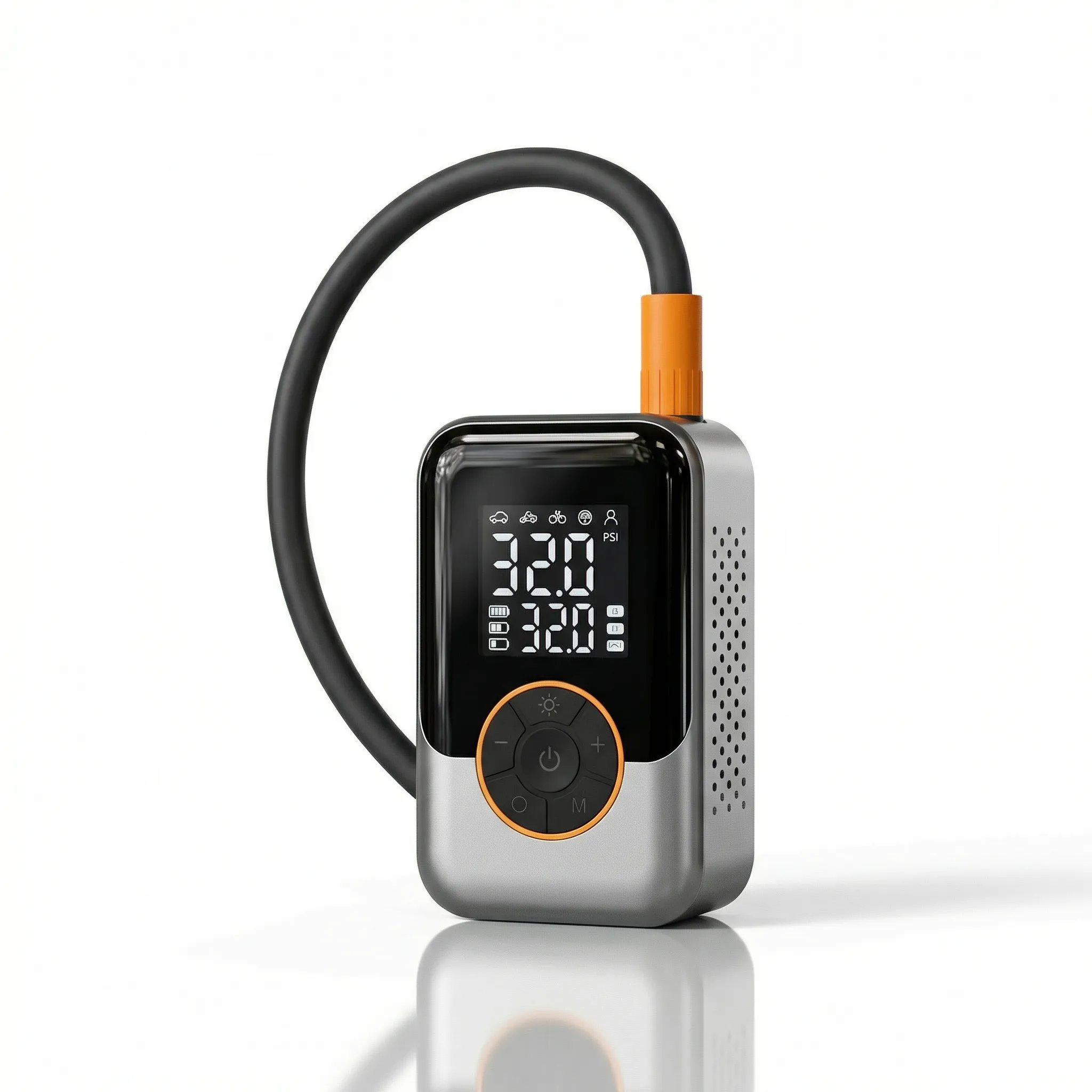 Portable Wireless Air Compressor with Digital Gauge