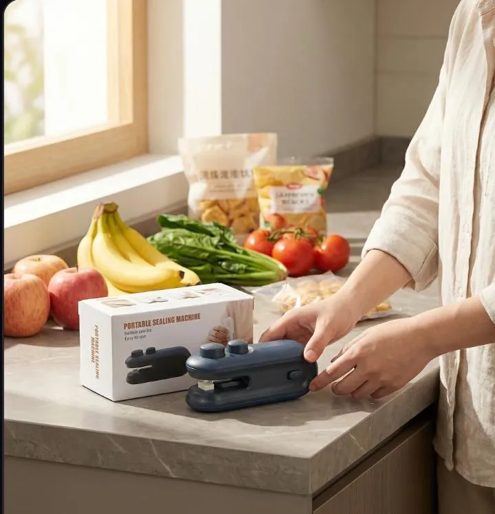 USB Rechargeable Food Bag Sealer for Snacks and Coffee - Image 2
