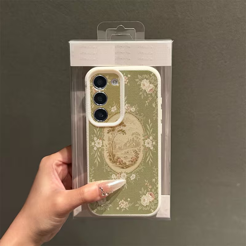 Vintage Countryside Floral Case for Samsung Galaxy S & A Series – Minimalist Shockproof TPU Cover (Unisex Design) - Image 4